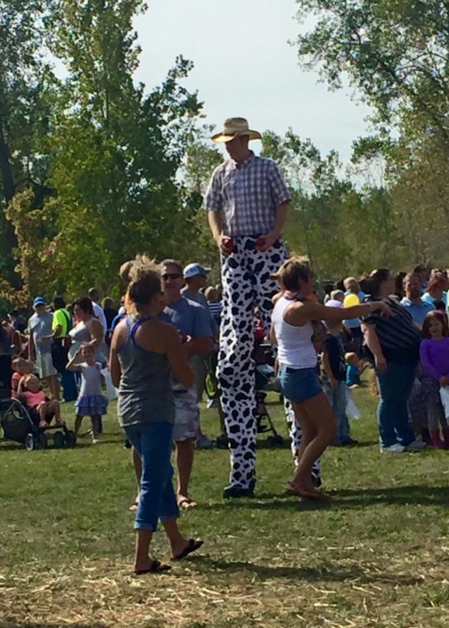 Fort Gratiot Park and Man on Stilts